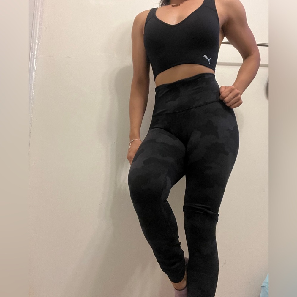 lululemon athletica Black Camouflage Leggings